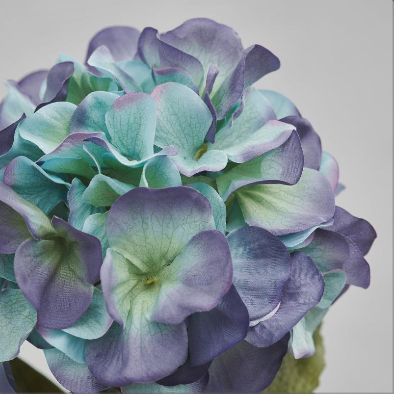 SMYCKA スミッカ 造花 - 室内/屋外用/アジサイ ブルーライラック 55cm
