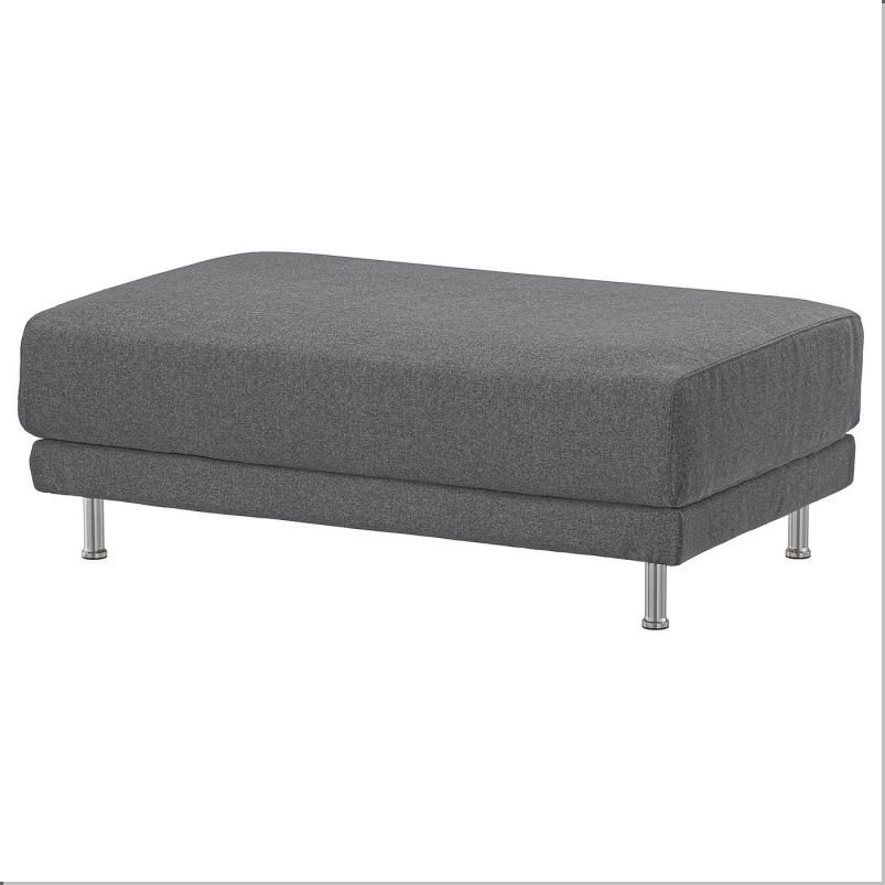 UPPAKRA ウッポークラ カバー オットマン用 - ヨハネスホブ ダークグレー