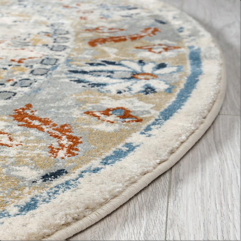 ONSEVIG オンセヴィグ ラグ パイル短 - マルチカラー 195cm