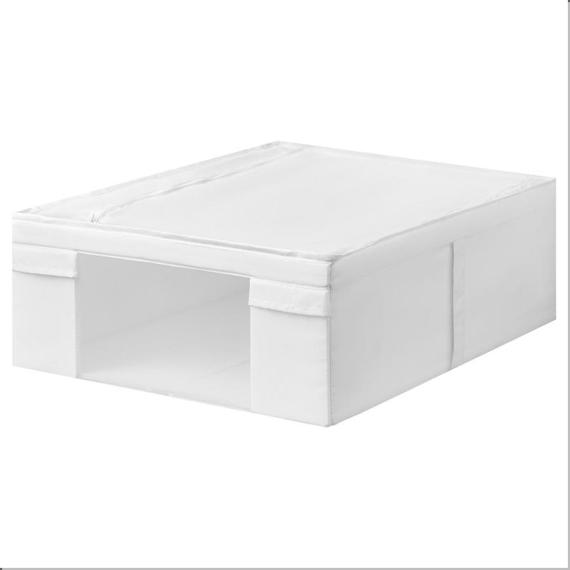 SKUBB スクッブ 収納ケース メッシュ窓付き - ホワイト 43x53x19cm