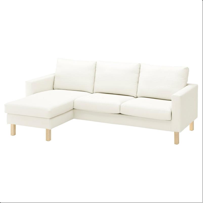 SALTSJOBADEN サルトショバーデン 3人掛けソファ 寝椅子付き - ブレキンゲ ホワイト