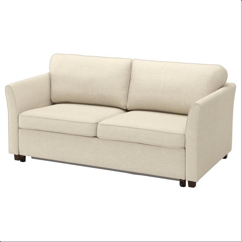 EKHOLMA エークホルマ 2人掛けソファベッド - キランダ ライトベージュ