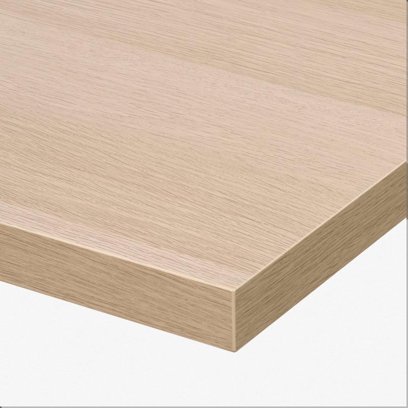 LAGKAPTEN ラグカプテン / ALEX アレクス デスク - ホワイトステイン/オーク調 ホワイト 200x60cm