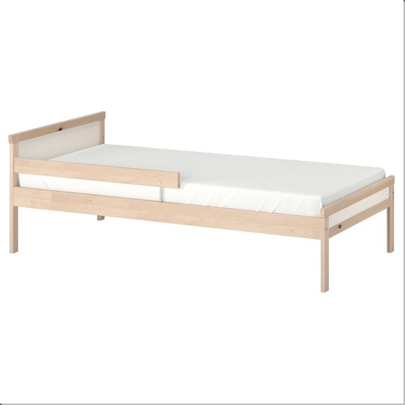 SNIGLAR スニーグラル ベッドフレームとすのこ（組み合わせ） - バーチ 70x160cm