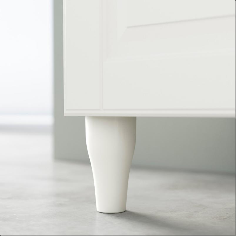 KABBARP カッバルプ 脚 - ホワイト 10cm