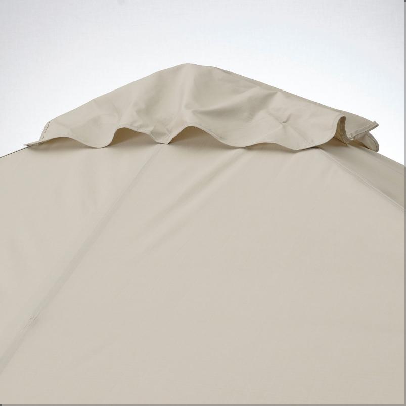 HIMMELSO ヒッメルソー ガゼボ - ダークグレー/グレーベージュ 300x300cm