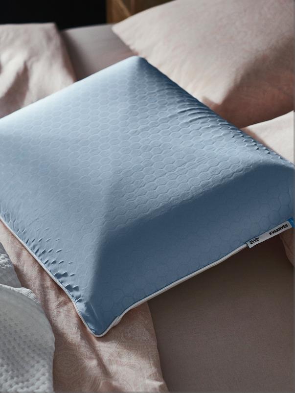 KVARNVEN クヴァルンヴェン エルゴノミクス枕、横向き/仰向け用 42x54cm