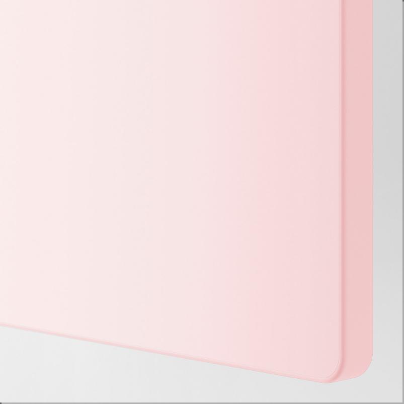 SMASTAD スモースタード 扉 - ペールピンク 30x180cm