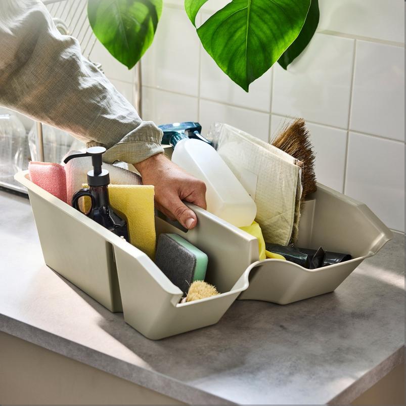 SORTERA ソルテーラ インサート 仕切り付き - ベージュ 38x45x14cm