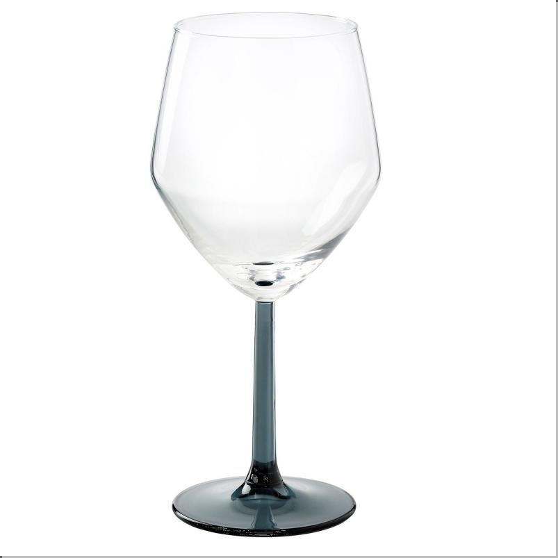 RODRAKA ロードレーカ ワイングラス - ブルーグレー/クリアガラス 50cl