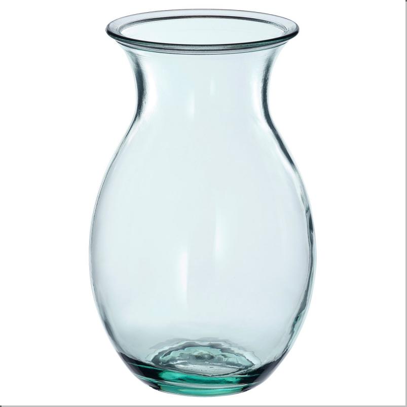 BERGKORSBAR ベリショルスベル 花瓶 - ガラス/グリーン 20cm