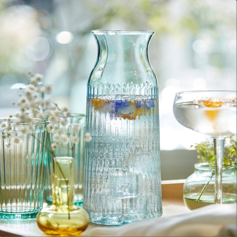 SMÖRFISK スモールフィスク カラフェ - ライトターコイズ 1.0 l