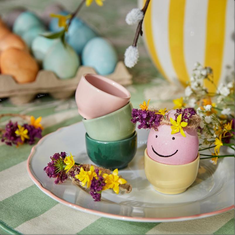 IKEA 365+ ボウル/エッグスタンド - 丸縁/ミックスカラー 5cm