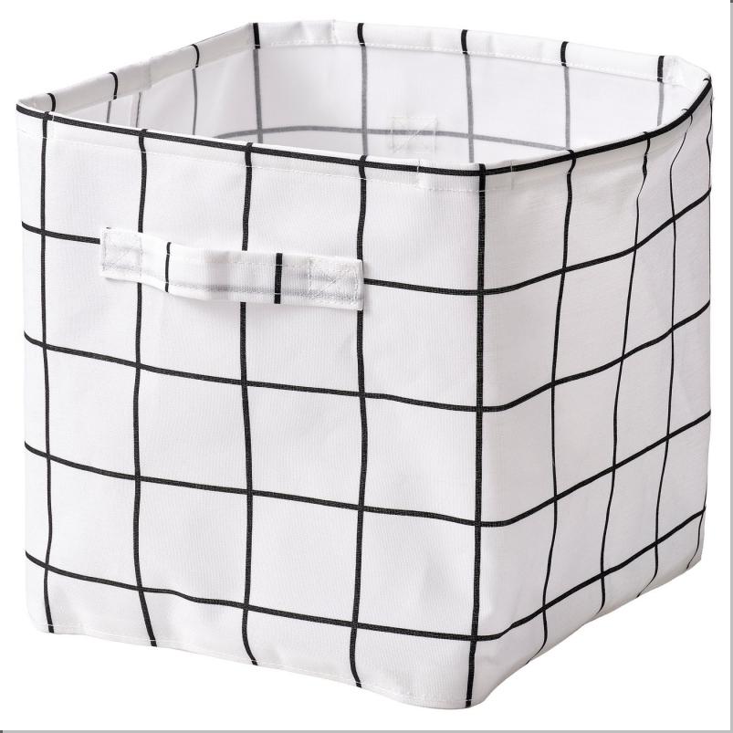 SLATTERVALL スロッテルヴァル 収納バスケット - テキスタイル 32x35x32cm