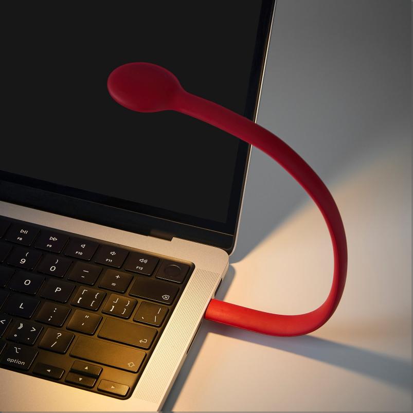 HOSTULOTA ホストゥロータ LED USB ランプ - レッド 30cm