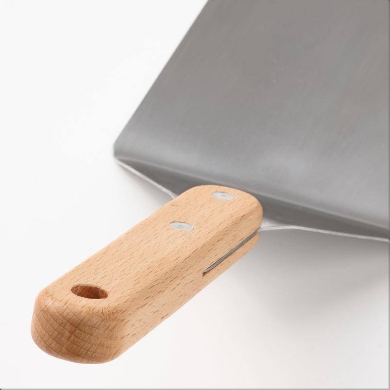 GRILLTIDER グリルティデル フライ返し ハンバーガー用 - ステンレススチール/ビーチ 30cm