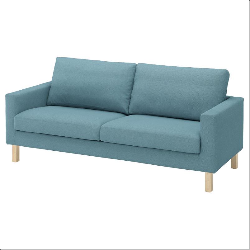 SALTSJOBADEN サルトショバーデン カバー 3人掛けソファ用 - フリードトゥナ ダークグレーブルー