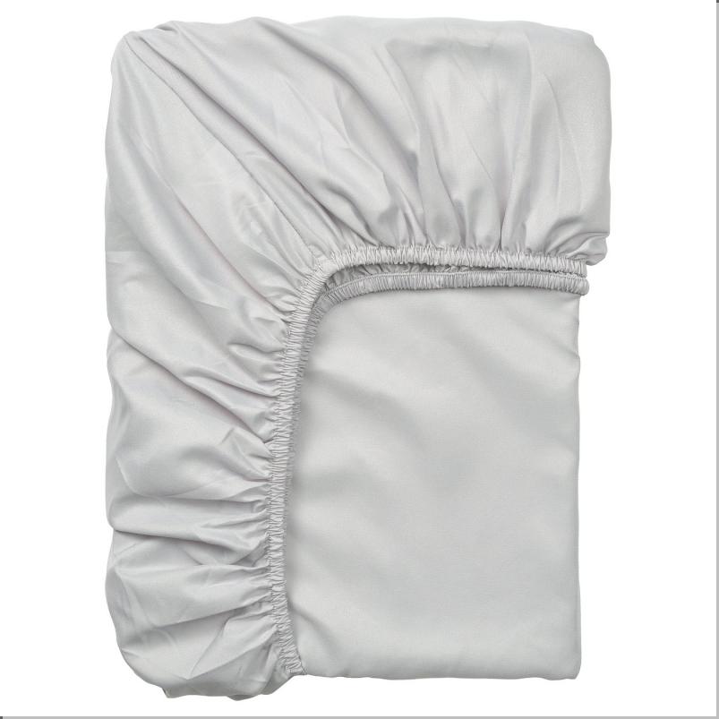 BARGLIM ベリリム ボックスシーツ - グレー 120x200cm