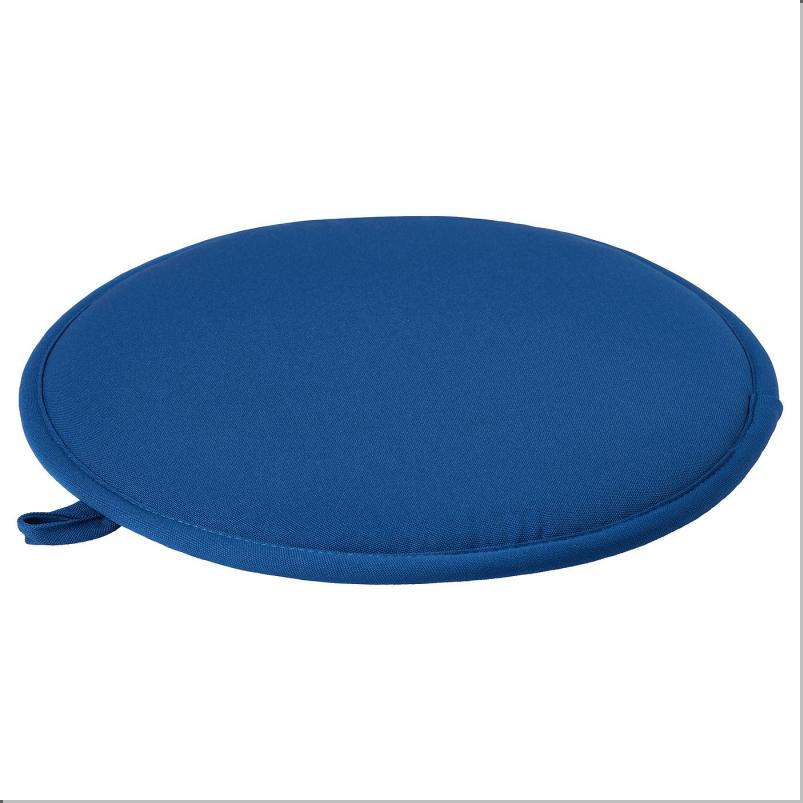ÄNGSFRÄKEN エングスフレーケン チェアパッド - ブルー/室内/屋外用 36 cm