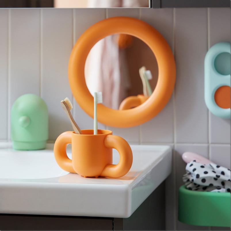 HUMLESJON フムレショーン コップ - オレンジ 31cl