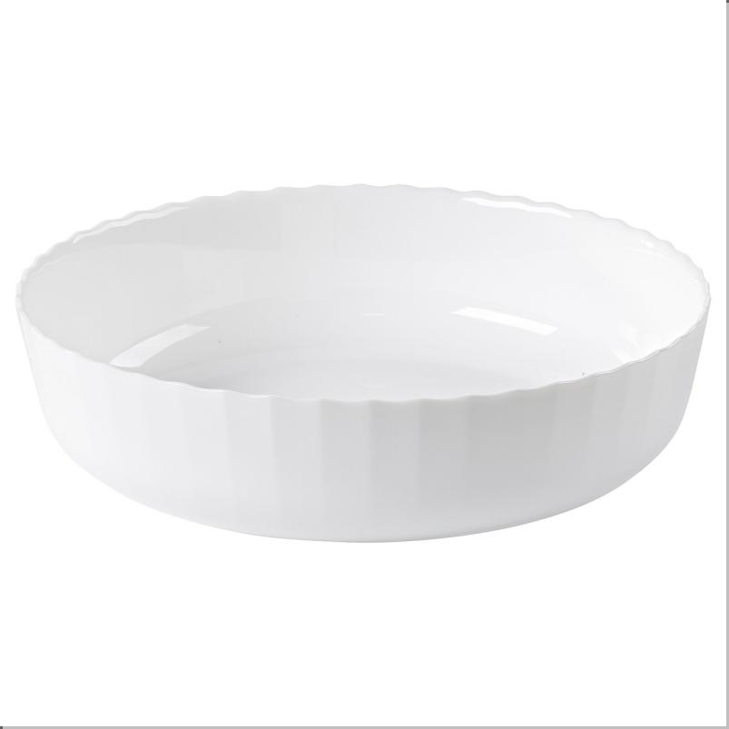 FISKTARNA フィスクテルナ オーブン皿 - ホワイト 26cm