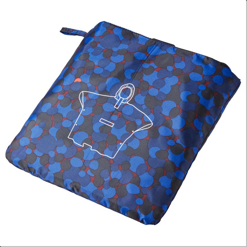 SPJUTSO スプユートソ レインポンチョ - 模様入り/マルチカラー