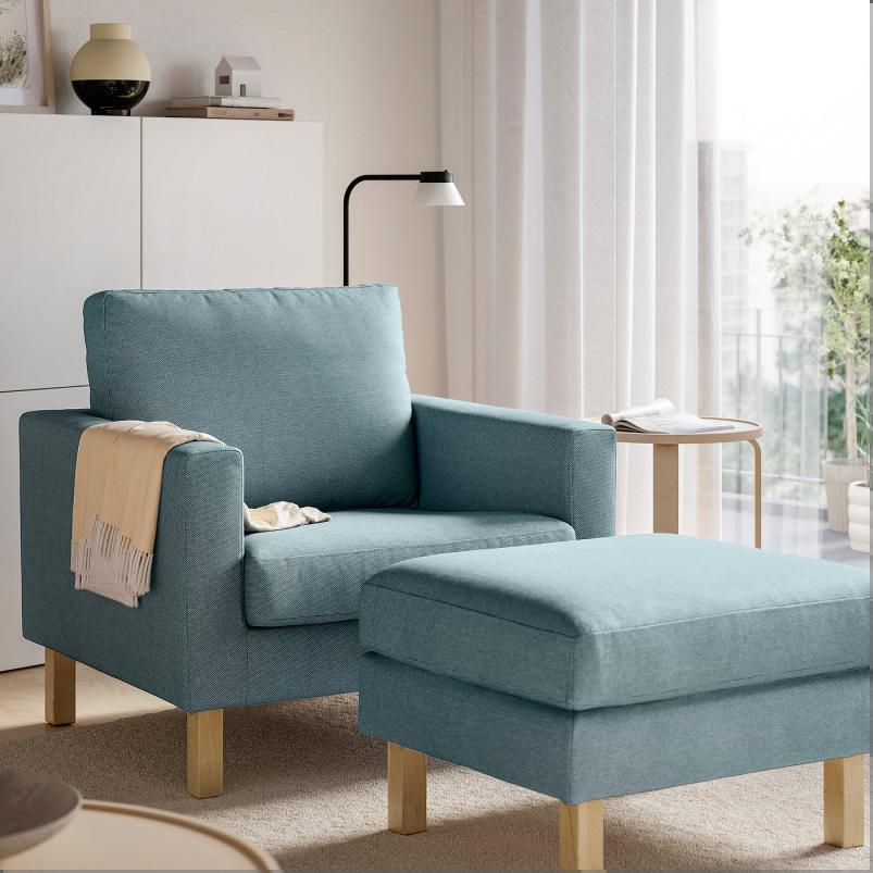 SALTSJOBADEN サルトショバーデン オットマン - フリードトゥナ ダークグレーブルー