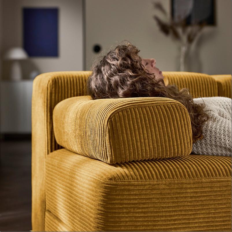 JATTEBO イェッテボ ヘッドレストクッション - サムサーラ イエローブラウン