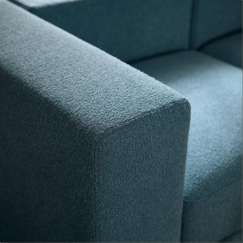 JATTEBO イェッテボ アームレスト - アクスヴァラ ダークグレーブルー