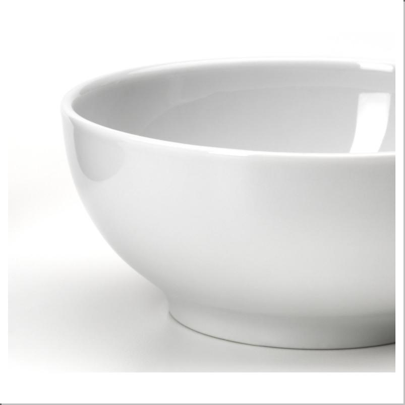 IKEA 365+ ボウル - 丸縁 ホワイト 9cm