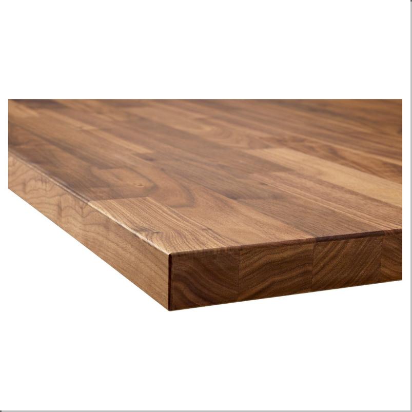 KARLBY カールビー ワークトップ - ウォールナット/突き板 121x45x3.8cm