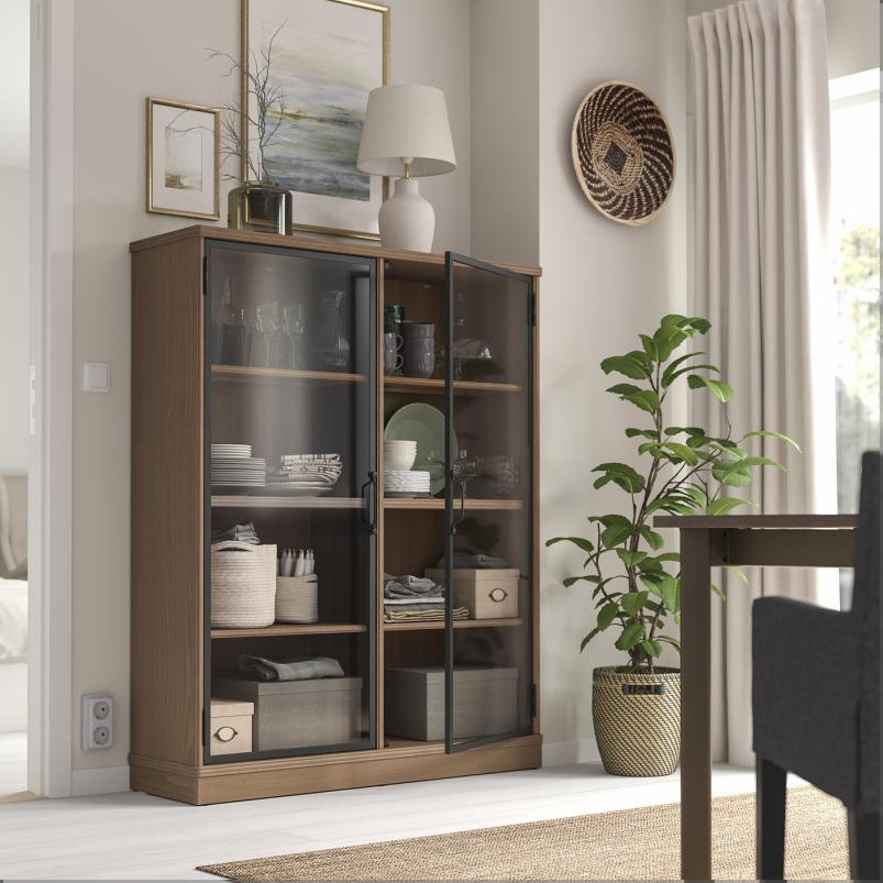 LANESUND ラーネスンド コレクションケース - グレーブラウン 121x37x152cm
