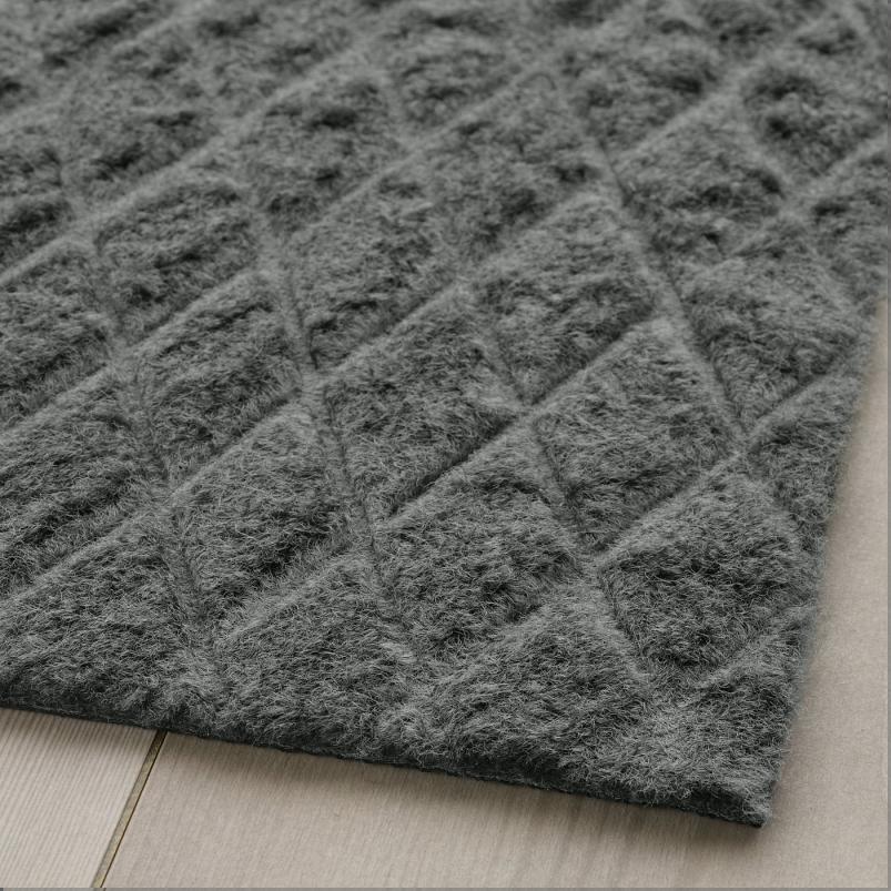 OSTERILD オステリルド 玄関マット 室内用 - ダークグレー 40x60cm