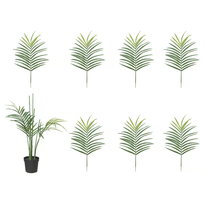 FEJKA フェイカ 人工観葉植物 - 室内/屋外用 ケンチャヤシ 23cm