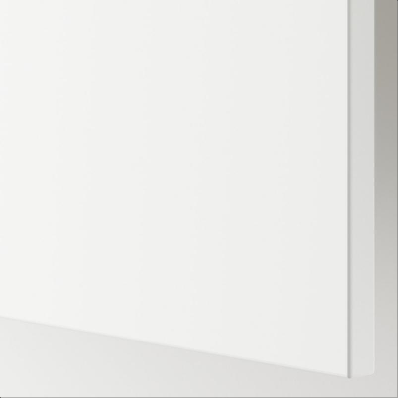 FORBATTRA フォルベットラ カバーパネル - マットホワイト 63x80cm