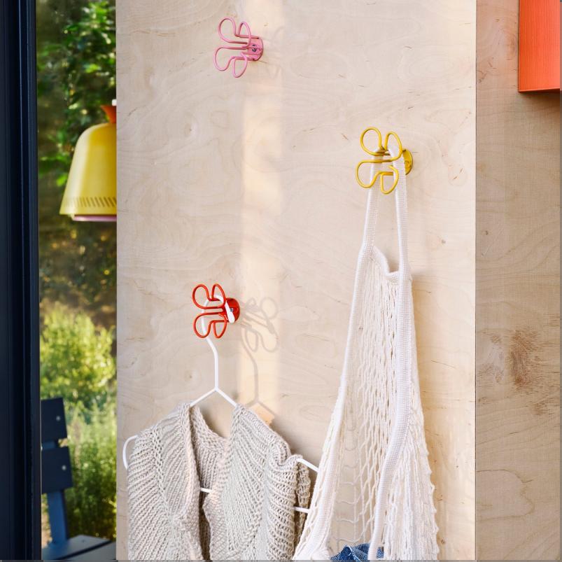 OMMJANGE オッミェンゲ ウォールフック - マルチカラー