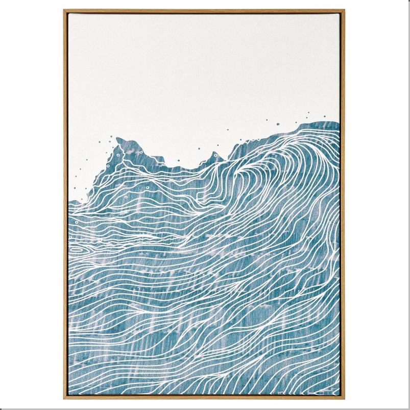 BLODFLADER ブロドフレーデル アート - ナザレ 50x70cm