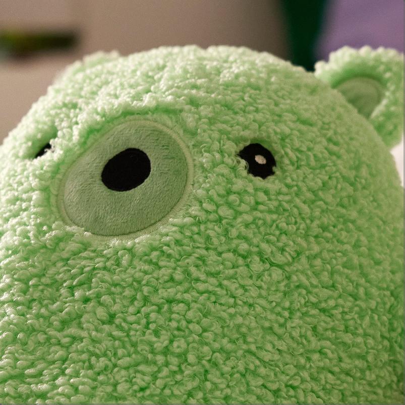 GREJSIMOJS グレイシモイス ぬいぐるみ - クマ/グリーン 38cm