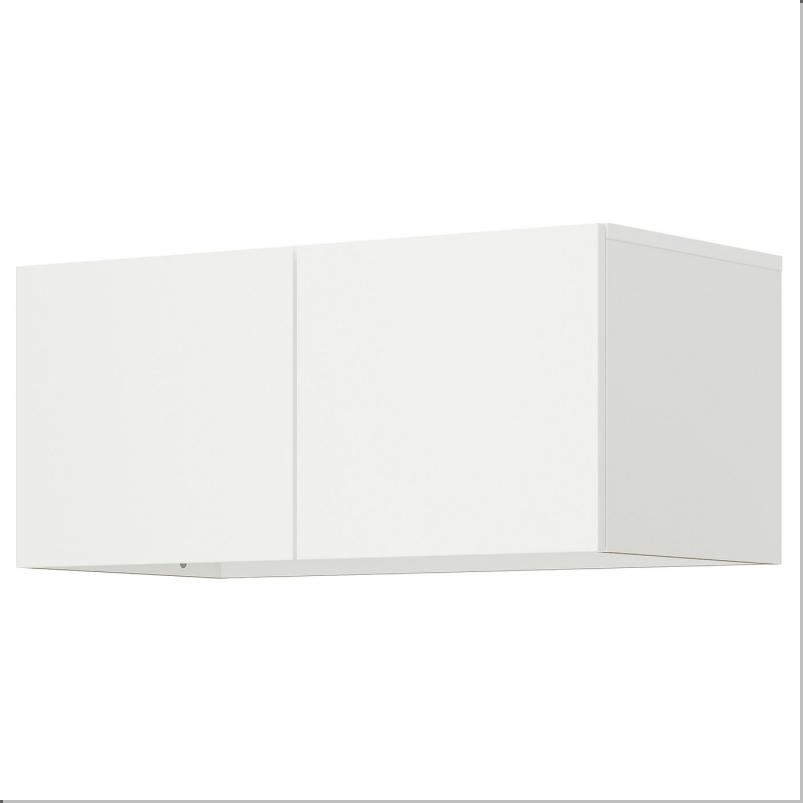 LASTARE ラスタレ 上部追加ユニット 扉付き - ホワイト 80x42x36cm