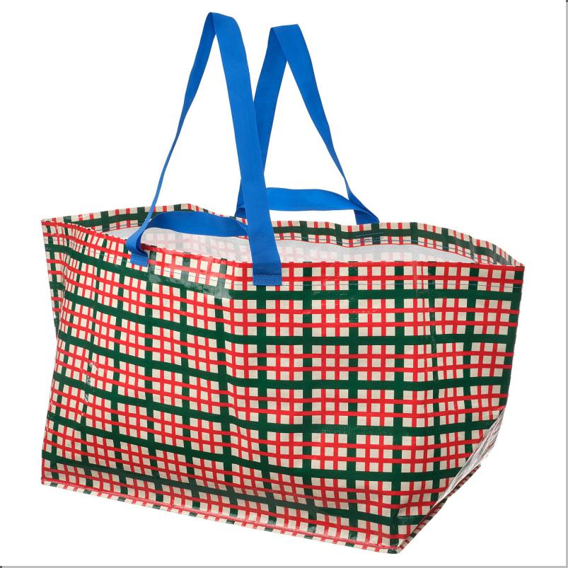 VINTERFINT ヴィンテルフィント キャリーバッグ L - チェック模様 マルチカラー 55x37x35cm/71L