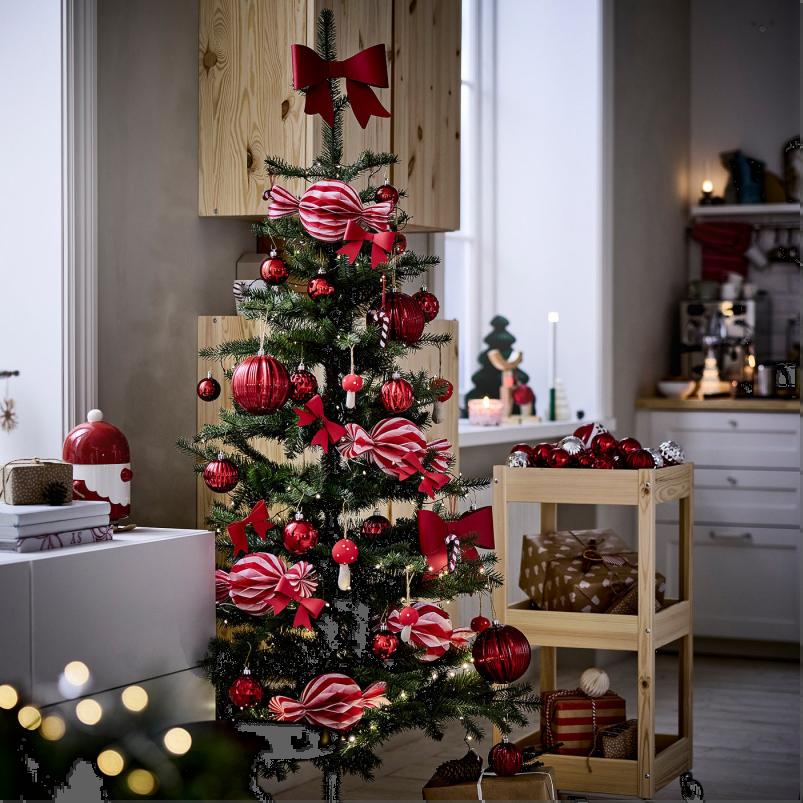 VINTERFINT ヴィンテルフィント クリスマスツリー 人工樹 - 室内/屋外用 グリーン 180cm
