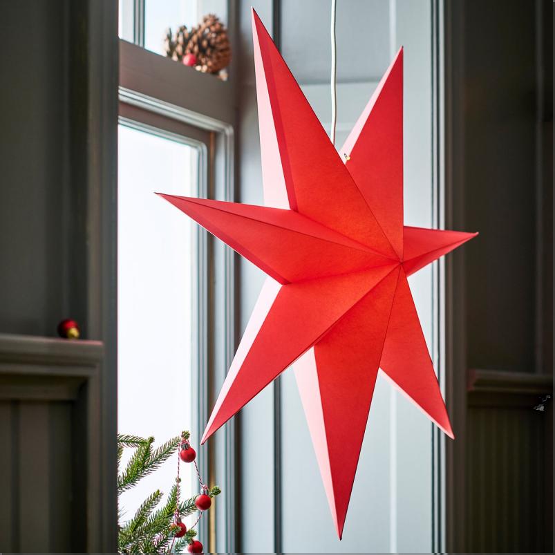 STRALA ストローラ ランプシェード - レッド 70cm