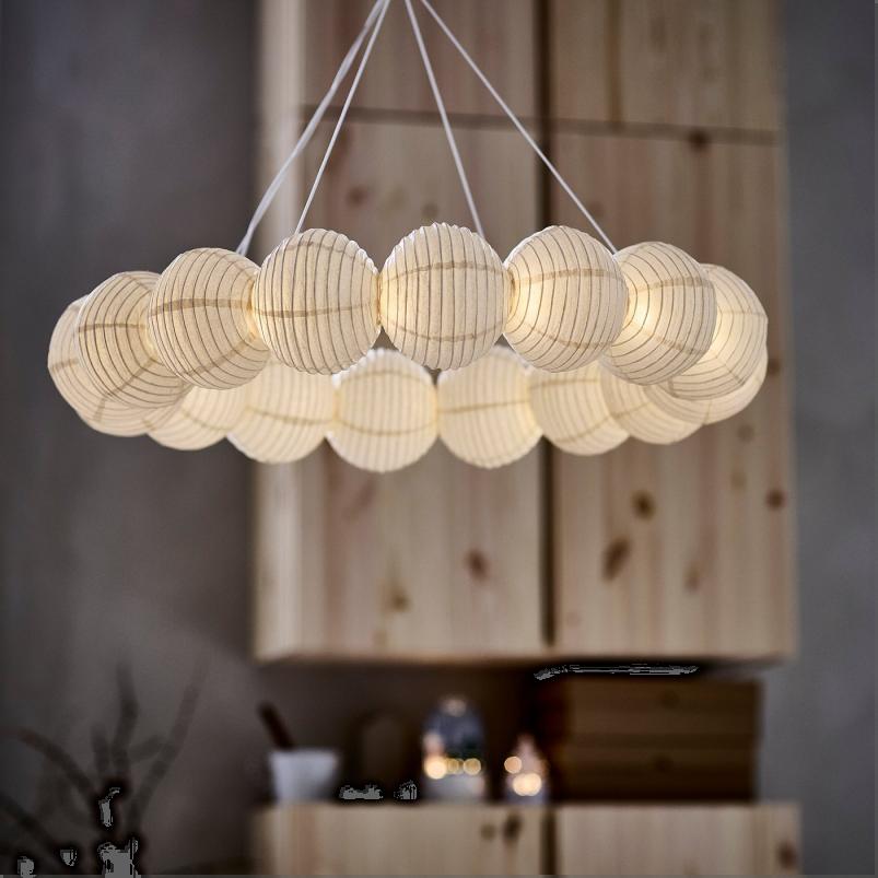 STRALA ストローラ LED装飾ペンダントランプ - ボール 円/ホワイト