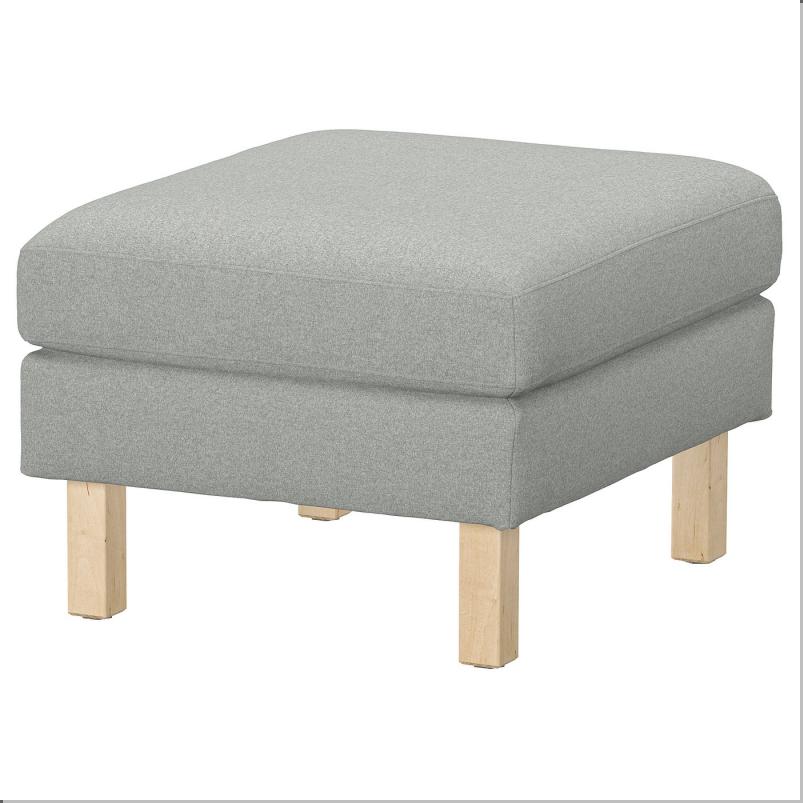 SALTSJOBADEN サルトショバーデン カバー オットマン用 - トネルード グレー