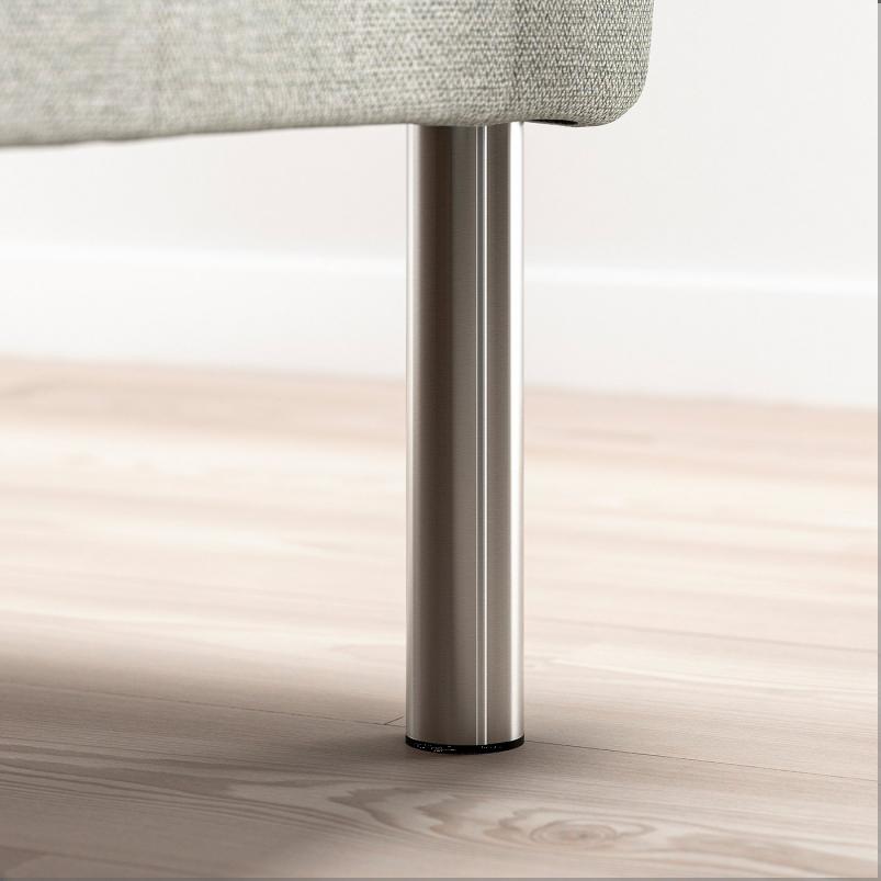 BJORLI ビョールリ 脚 - ステンレスカラー 20cm