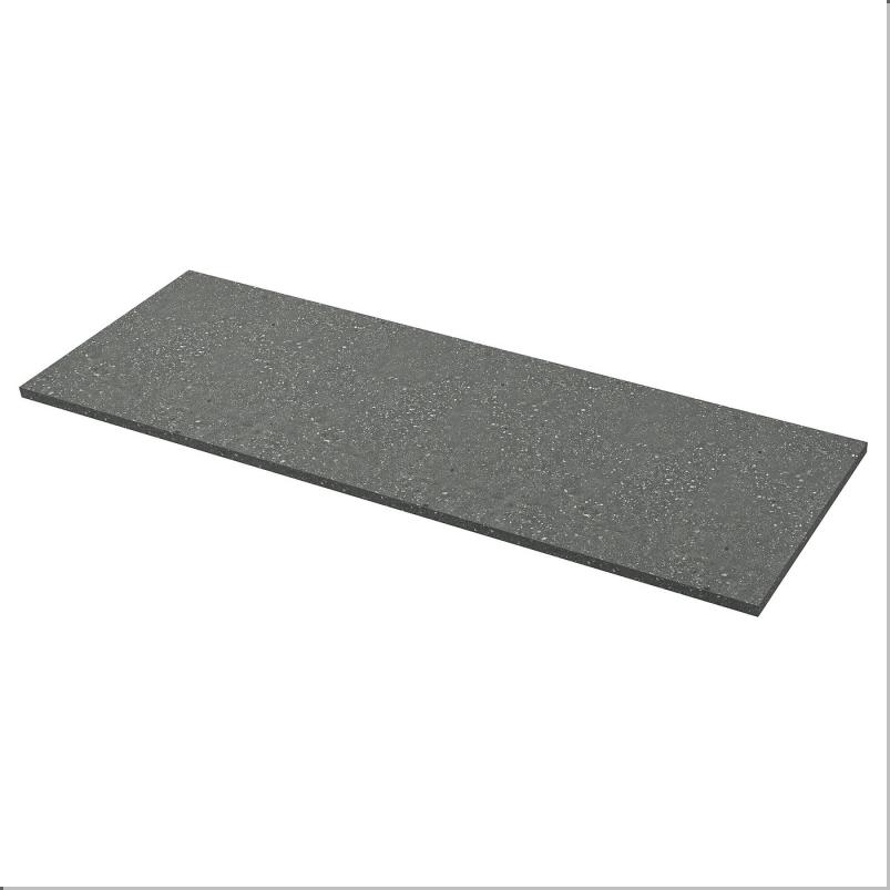 EKBACKEN エークバッケン ワークトップ - グレー テラゾ―（人工石）調/ラミネート 259x65x2.8cm