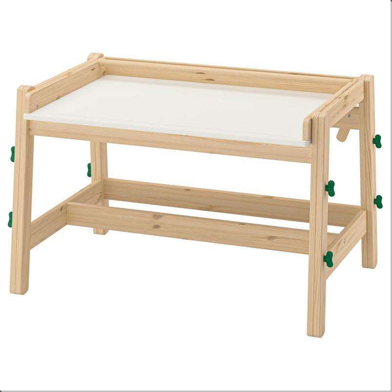 FLISAT フリサット デスク - 高さ調節可能/グリーン