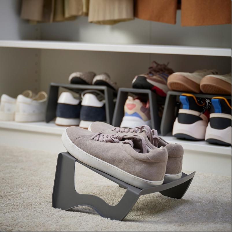 MURVEL ムルヴェル シューズオーガナイザー - グレー 27x14x25cm