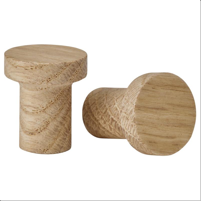 HAMPHULT ハムプフルト ノブ - オーク 22mm