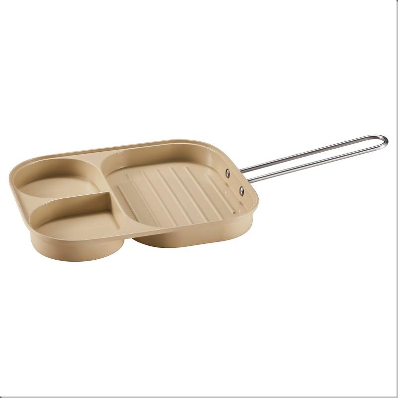 SKAGGTORSK シェッグトルスク フライパン - こびりつき防止加工 ライトベージュグリーン 22x19cm